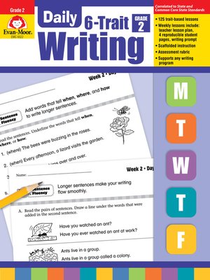 cover image of Daily 6-Trait Writing, Grade 2